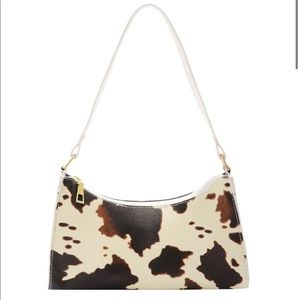 Cow print purse